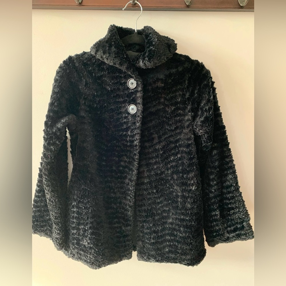 Patagonia Girls Faux Fur Swing Coat